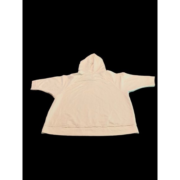 Disney Animal Print Lace Front Cropped Sleeve Hoodie Women's Large 20th Annivers - Picture 3 of 9